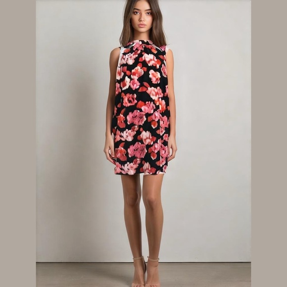 GB Dress Size Medium Cocktail Party Floral - Picture 1 of 16